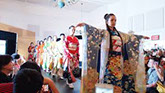 Kimono Fashion Show Kimono Fashion Show "Emerging from Pupa" in Miami Beach - Hiromi Asai